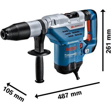 Перфоратор Bosch GBH 5-40 DCE Professional, 1150 Вт, 8.8 Дж, SDS-Max