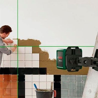 Лазерный нивелир Bosch Quigo Green Basic, зеленый луч, 12 м