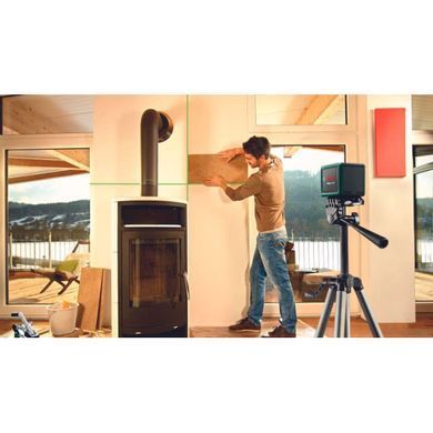 Лазерный нивелир Bosch Quigo Green Basic, зеленый луч, 12 м
