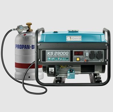 Генератор бензиновый/газовый Konner&Sohnen KS 2900G