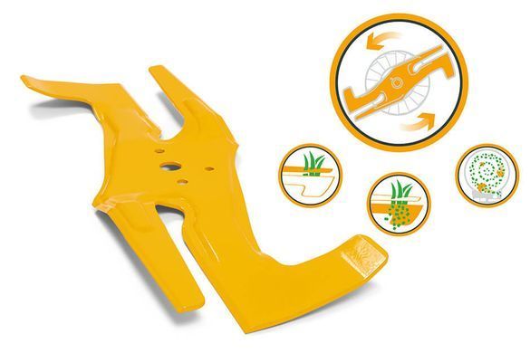 Газонокосилка бензиновая самоходная STIGA Twinclip55SHBBC