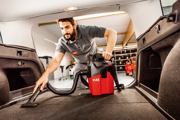 Акумуляторний пилосос FLEX 18V, 12000 Па, 6 л, 1400 л/хв, без АКБ