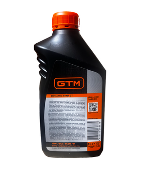 Масло для двухтактного двигателя GTM Dynamic Synt 2T 1 л