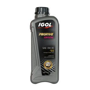 Моторное масло Igol Profive Crystal 0W-30 2 л, синтетическое