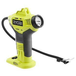 Акумуляторний компресор автомобільний RYOBI R18PI-0, 18 В, 16 л/хв, 10,3 бар