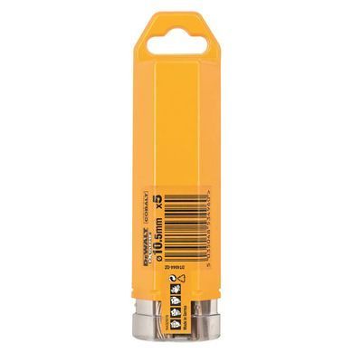Сверло по металлу EXTREME2 кобальтовое HSS-CO 10.5x133x84 мм упаковка 5 штук DeWALT DT4944