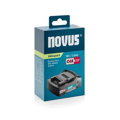 Аккумулятор NOVUS CAS 18V Li-Ion LiHD 2.0 Ah &mdash; 18 В, 2.0 А&middot;ч