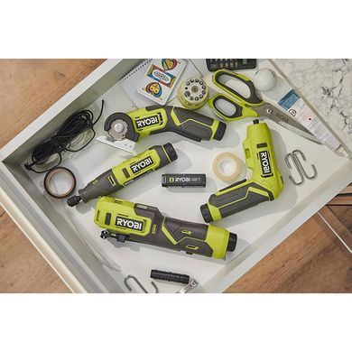 Фонарь аккумуляторный USB 4В, 650лм, инспекционный, бат. 2Ач, Ryobi. RLI4-120G (5133006225)