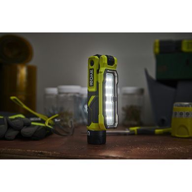 Фонарь аккумуляторный USB 4В, 650лм, инспекционный, бат. 2Ач, Ryobi. RLI4-120G (5133006225)