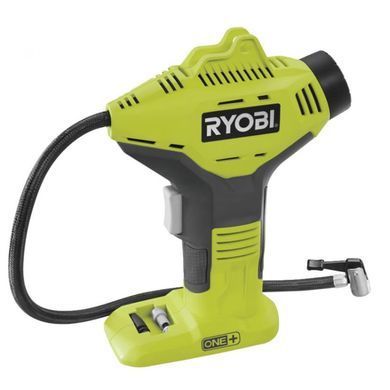 Аккумуляторный компрессор автомобильный RYOBI R18PI-0, 18 В, 16 л/мин, 10,3 бар