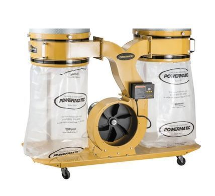 Стружковідсмоктувач Powermatic PM1900CK 3,8 кВт 400 В 2900 м&sup3;/год 2&times;150 л