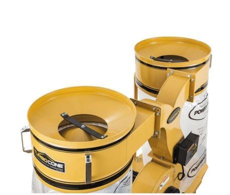 Стружковідсмоктувач Powermatic PM1900CK 3,8 кВт 400 В 2900 м&sup3;/год 2&times;150 л