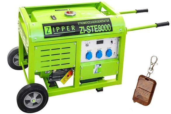 Бензиновый генератор Zipper ZI-STE8000