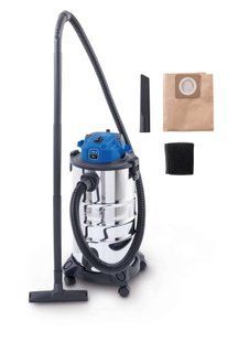 Пылесос для сухой и влажной уборки Scheppach VC30V2, 1,2 кВт, 230В/50Гц, 20 кПа, 30 л, 200 см