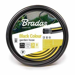Поливальний шланг BRADAS BLACK COLOUR 3/4" 25 м