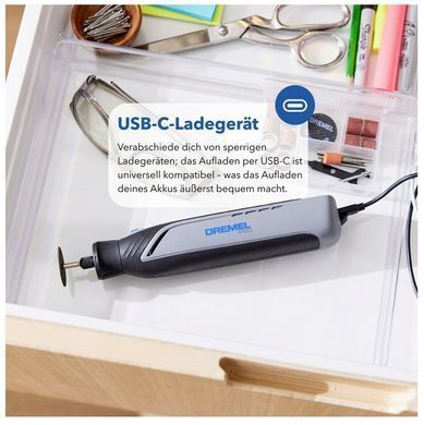 Багатофункціональний акумуляторний інструмент Dremel 8150-20, 7.2 В, 2 Ah