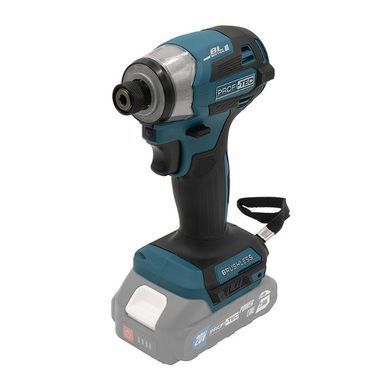 Акумуляторний імпульсний викрутка PROFI-TEC PID1820BL, 2&times;2.0 А&middot;г, ЗП, набір біт