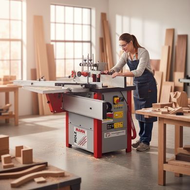 Фрезерний верстат по дереву Holzmann FS200, 230 В, 3.7 кВт, &Oslash;180 мм