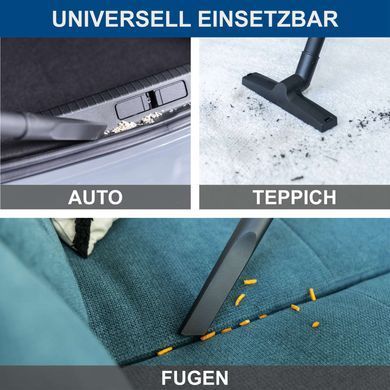 Пылесос для сухой и влажной уборки Scheppach VC30V2, 1,2 кВт, 230В/50Гц, 20 кПа, 30 л, 200 см