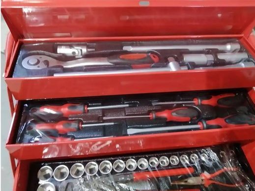 Набор инструментов Holzmann WZK 86CRV, 86 предметов, CrV сталь