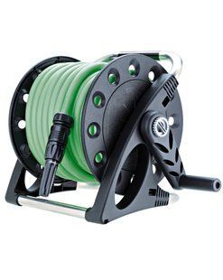 Катушка со шлангом Claber Aquapony Kit 1/2-15м, соединение, распылитель