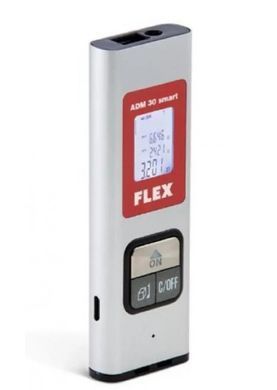 Лазерный дальномер 30 м, USB, FLEX ADM 30 smart (504599)