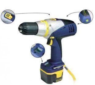 Акумуляторний дриль-шурупокрут Ryobi CMD1202 12В, 44 Нм, патрон 13 мм
