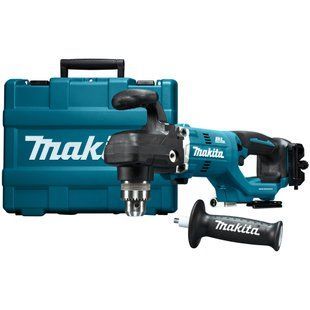 Аккумуляторная угловая дрель Makita DDA450ZK 18 В, патрон 13 мм