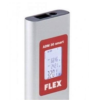 Лазерный дальномер 30 м, USB, FLEX ADM 30 smart (504599)
