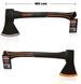 Сокира універсальна HECHT 901000, 1000 г, 40 см, Fiberglass