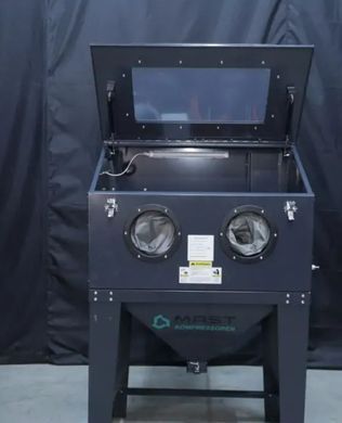 Пескоструйная камера MAST MSC220TD+DC15 220 л, 4-8 Бар