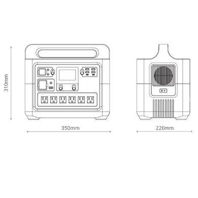 Зарядная станция GENERGY ZERO GZE-1515, 1484 Вт&middot;ч