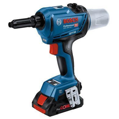 Аккумуляторный заклепочный пистолет Bosch PRO GRG 18V-16 C, 18 В, 16 кН