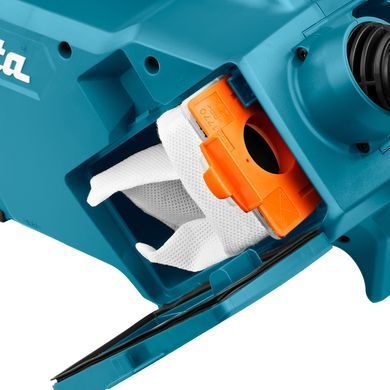 Аккумуляторный пылесос Makita CL121DWA 12 В, 0,5 л, 1,3 м&sup3;/ч, с АКБ 2 Ач и ЗУ