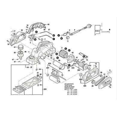 Рубанок Bosch GHO 26-82 D Professional, 710 Вт, 82 мм, глубина строгания 2.6 мм