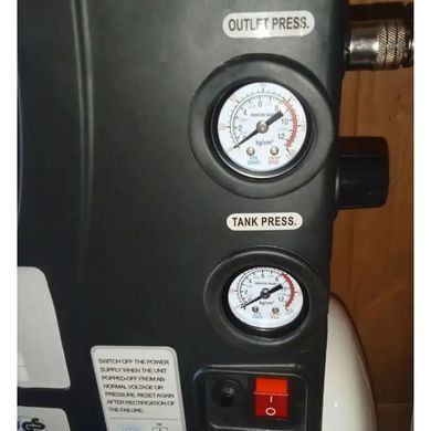 Компресор безмасляний Dolphin F125VT 1.1 кВт, 22 л, 8 бар, 95 л/хв