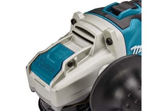 Аккумуляторная болгарка Makita DGA521ZX1 18 В, 125 мм, X-LOCK, 8500 об/мин