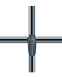 Крестовина Claber 6 мм для капельной трубки 1/4", 10 шт