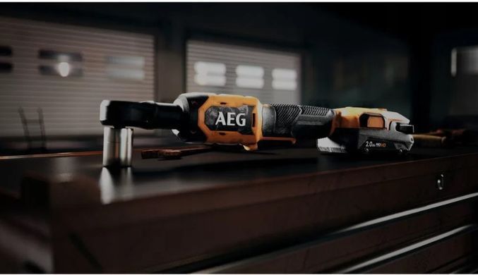 Акумуляторний кутовий гайковерт AEG BSS18R38BL-0 3/8", 75 Нм, 18 В, 250 об/хв