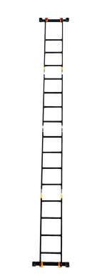 Лестница-трансформер GTM KMP405A 4*5сх. 1,45-5,75м анодированный алюминий