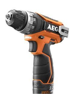 Шуруповерт акумуляторний AEG BS 12C2 LI-202B, 12 В, 34 Нм, 2&times;2 А&middot;год, 10 мм