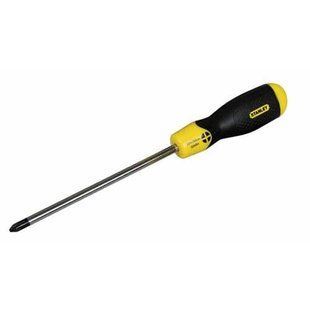Отвертка крестовая STANLEY "CushionGrip" : PZ2 х 100 мм