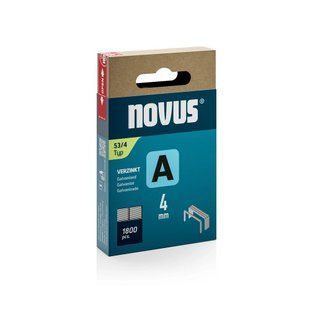 Скоби для степлера NOVUS STAPLES A 53 4MM 1800PCS (042-0772)