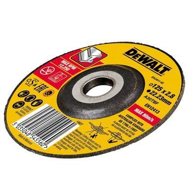 Круг отрезной по металлу 125 х 2.8 х 22.23 мм DeWALT DT43911