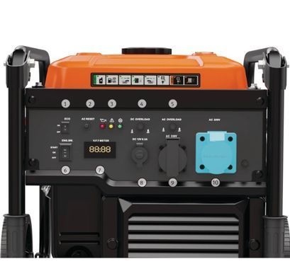 Инверторный генератор Unicraft PG-I 65 SE, 6.5 кВт (6 кВт ном.), 230 В, 17 л