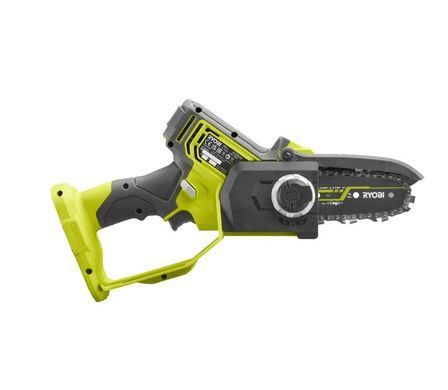 Пила цепная аккумуляторная 18В ONE+, 10 см, ЗУ и АКБ 2 А&middot;ч, Ryobi. RY18PSX10A-120 (5133005434)