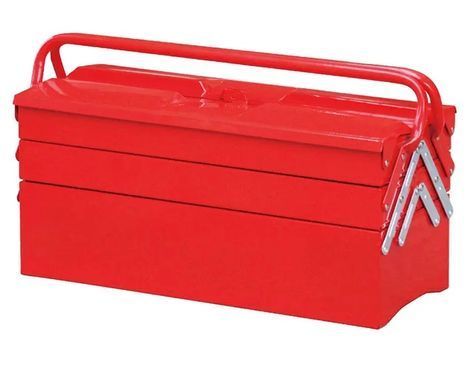 Ящик для инструментов GTM PTBC128 металлический, 5 секций, 18", 450&times;200&times;200 мм