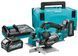 Аккумуляторный рубанок MAKITA XGT KP001GM201, 40 V MAX, 82 мм, 4 мм, 2&times;4 А&middot;ч