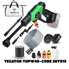 Аккумуляторная мойка высокого давления Tegatok THPW40-CORE SET15