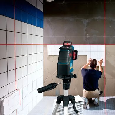 Лазерний нівелір Bosch Professional GLL 3-80, 3&times;360&deg;, 30/120 м, &plusmn;0,2 мм/м